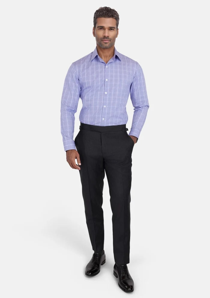 Charcoal Smoke Pants - SARTORO