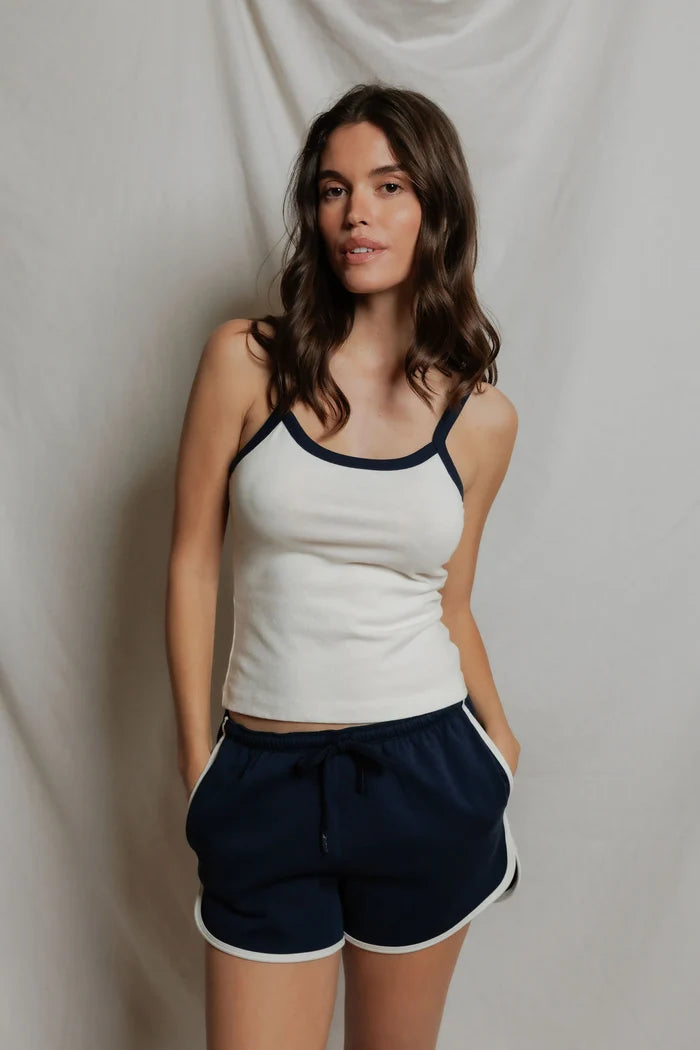 xs / bright ivory navy