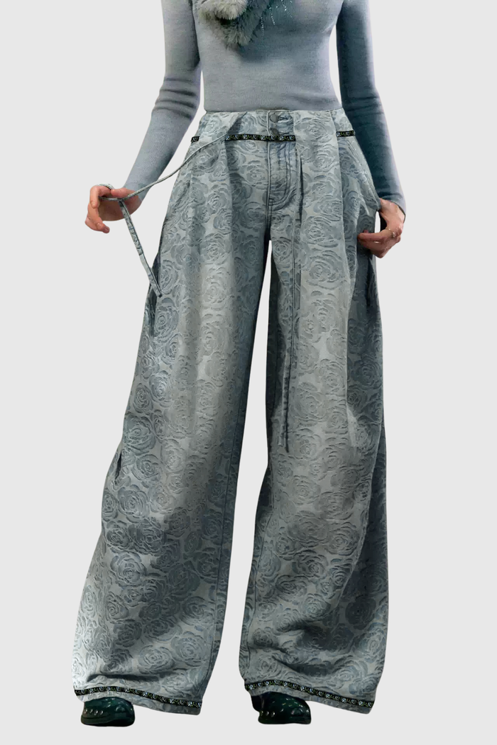 Chlodulf  Deconstruct Floral Jeans
