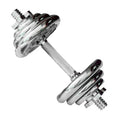 CHROME DUMBBELL 1 PIECE SET QJ-DS023 (20KG)