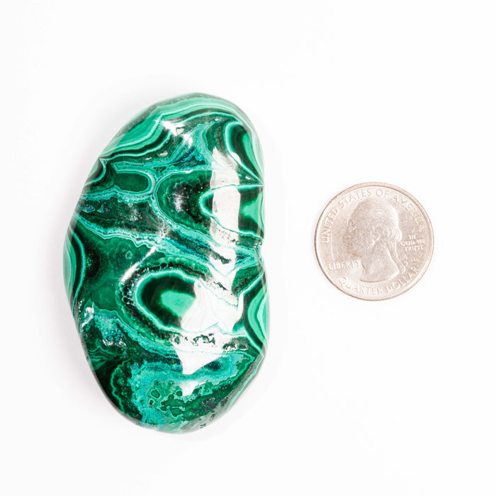 Chrysocolla w/ Malachite - Polished