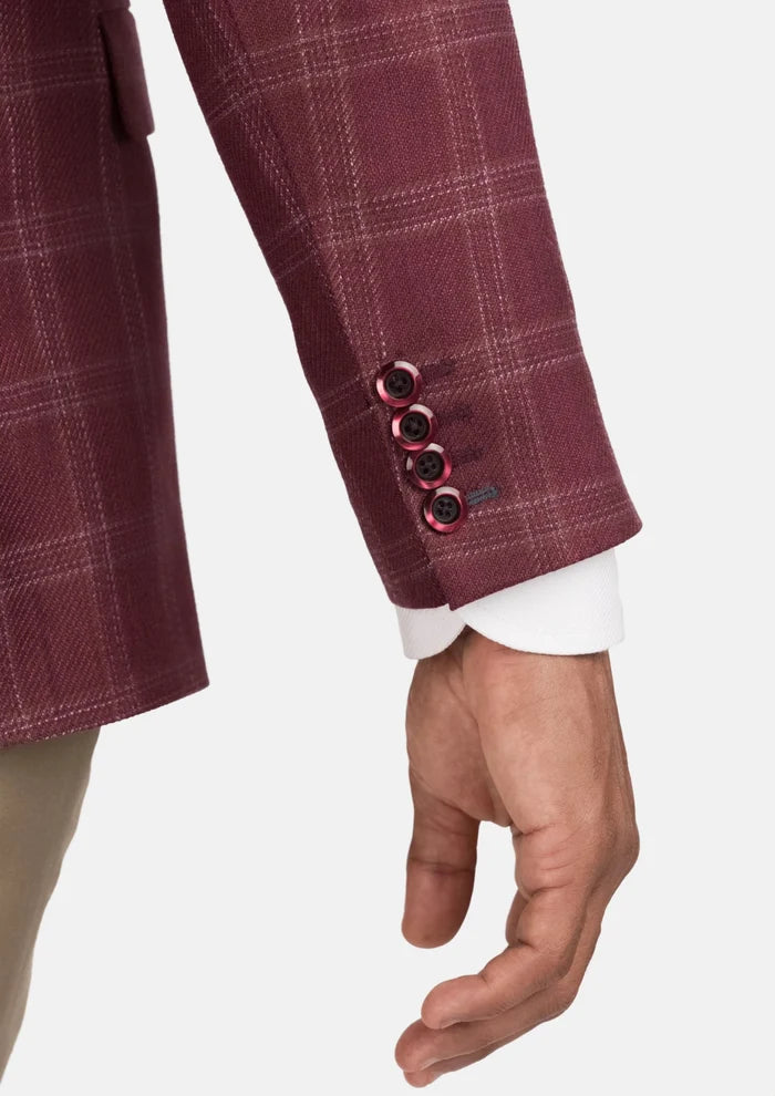 Claret Red Thompson Jacket - SARTORO