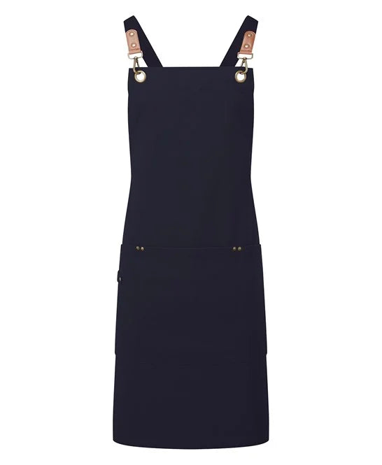 Clip ‘n’ Clasp cross-back bib apron PR182