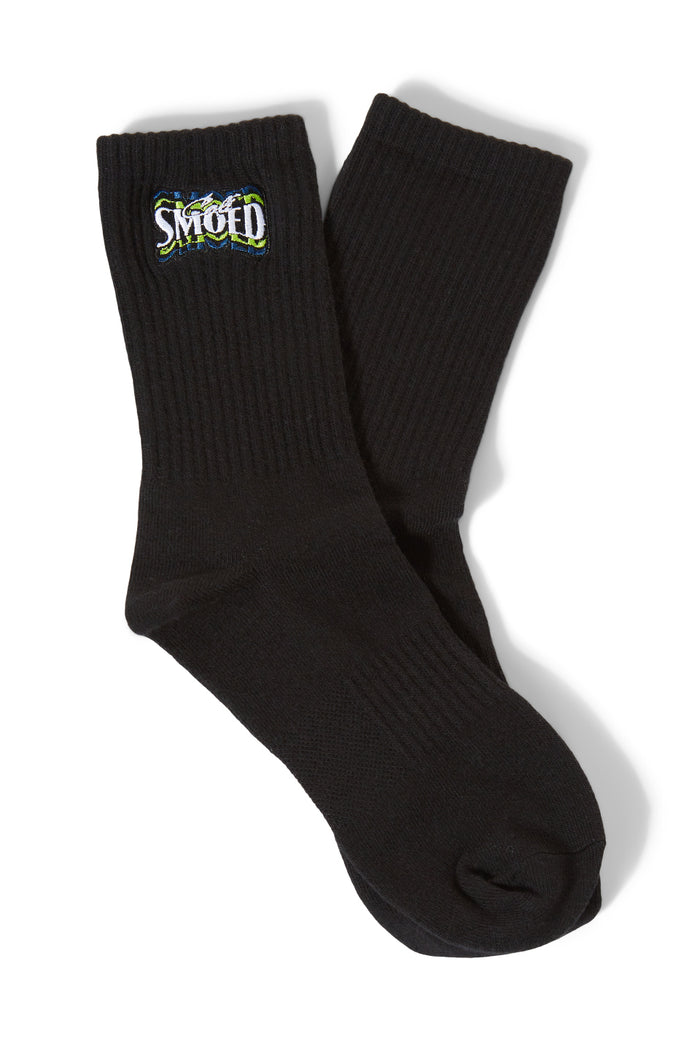 Club SMOED Socks in Black Youth