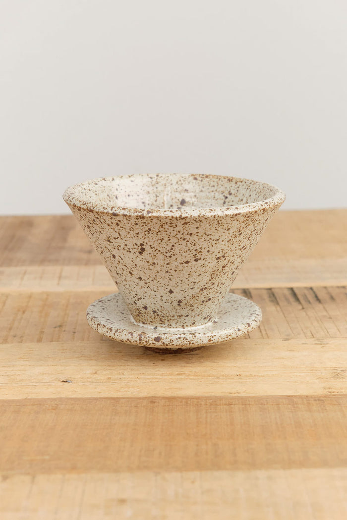 Kat and Roger Home CoffeeTea Coffee Dripper White