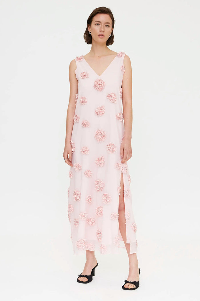 Compania Fantastica Floral Dress in Pink