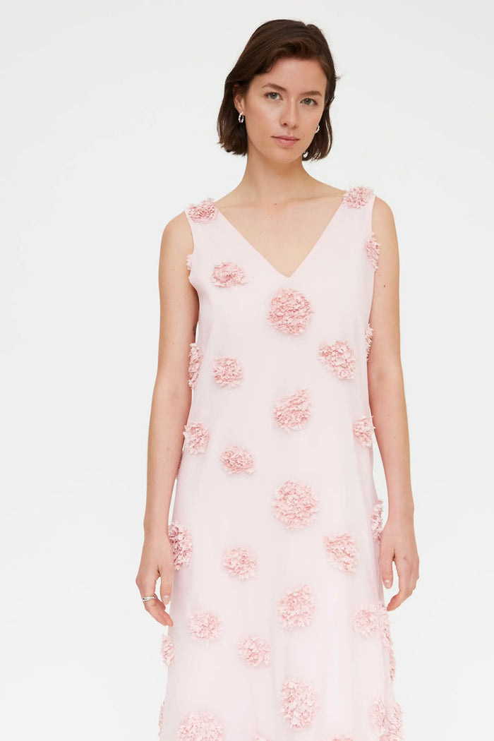 Compania Fantastica Floral Dress in Pink