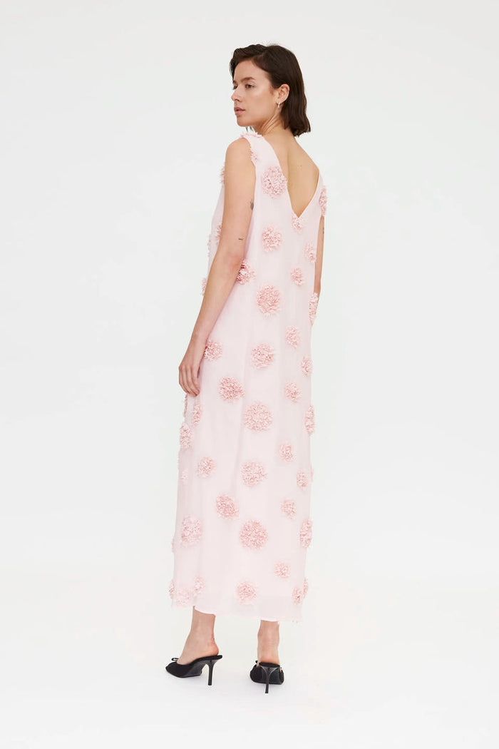 Compania Fantastica Floral Dress in Pink