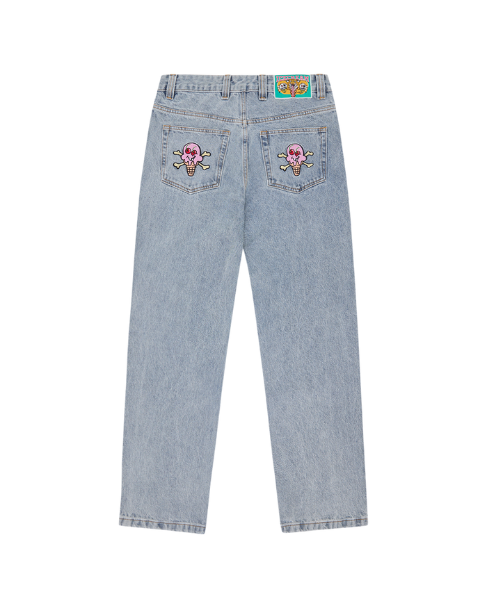 Cones & Bones Double Scoop Denim Pants