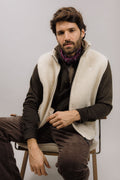 Urban Pioneers Male Corbin Fleece Vest VEST LIGHT SAND