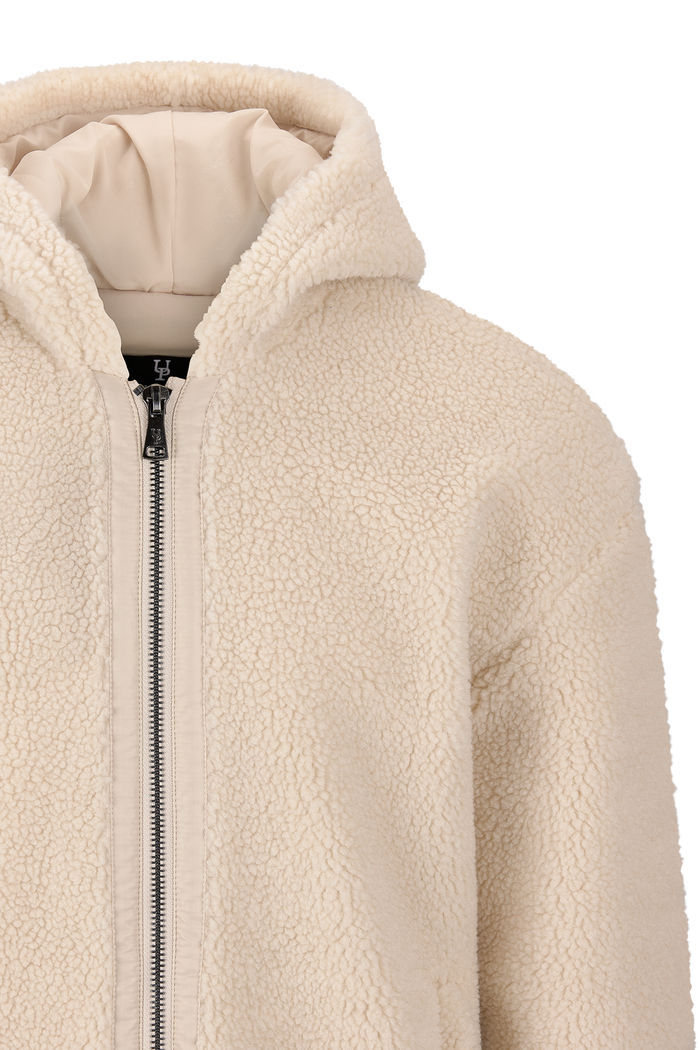 Urban Pioneers Male Corbin Fleece Zip Hoodie JACKET LIGHT SAND