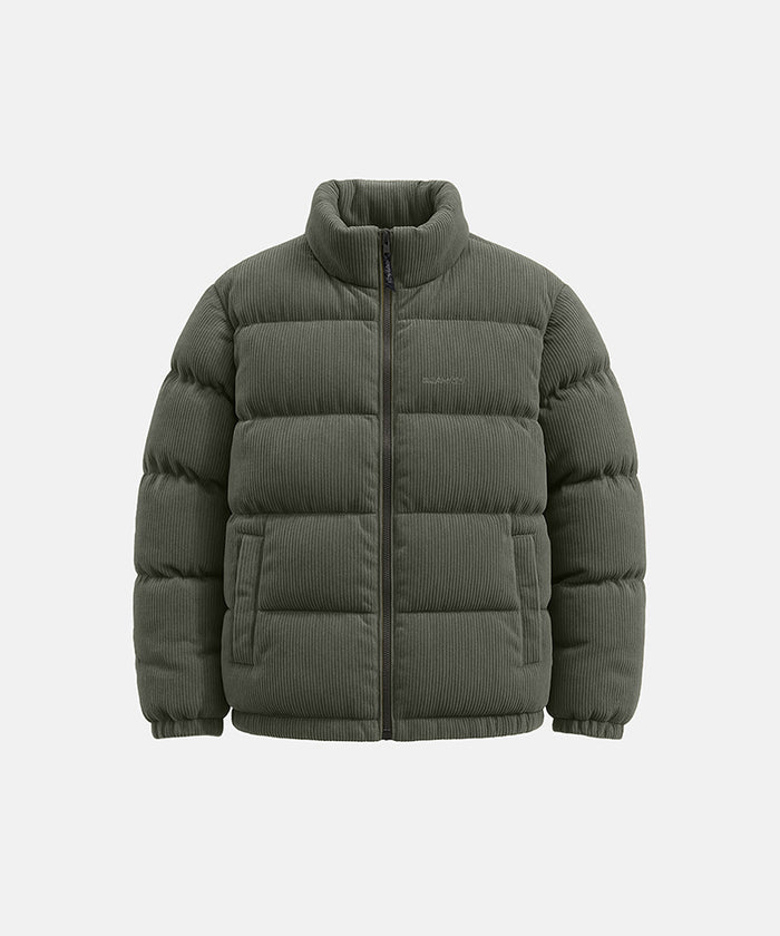 Corduroy Puffer Insulation Jacket