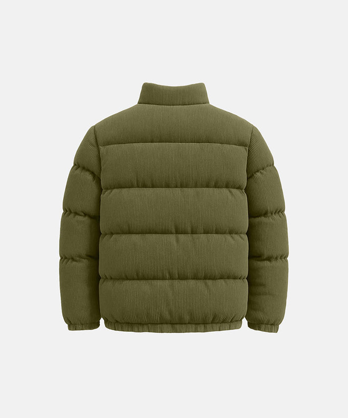 Corduroy Puffer Insulation Jacket