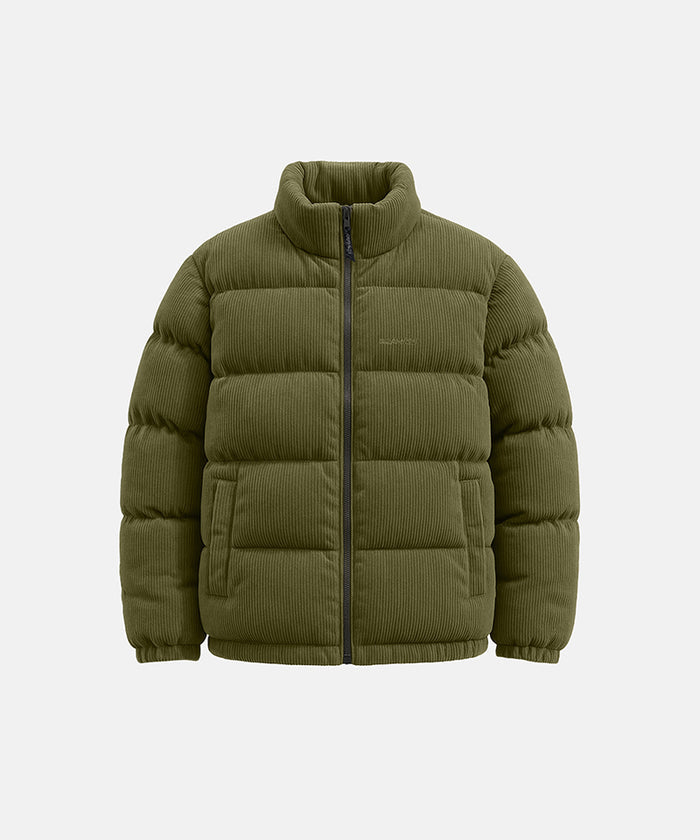 Corduroy Puffer Insulation Jacket