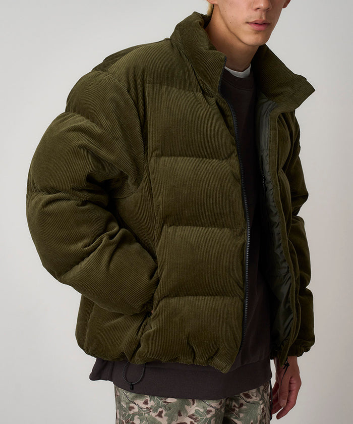 Corduroy Puffer Insulation Jacket