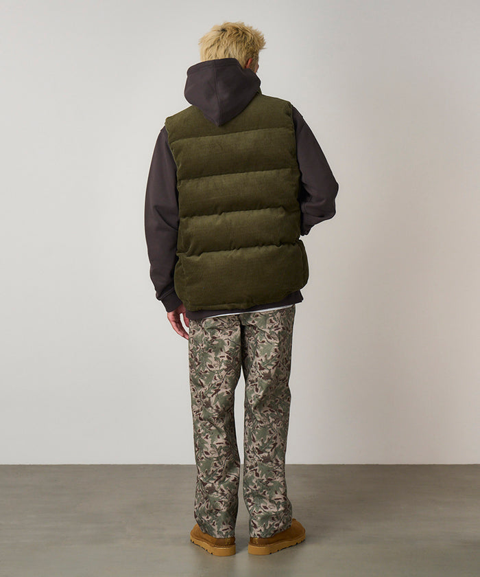 Corduroy Puffer Insulation Vest