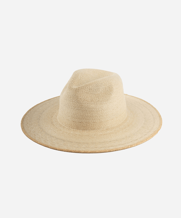 A natural colored straw hat on a plain background #color_natural