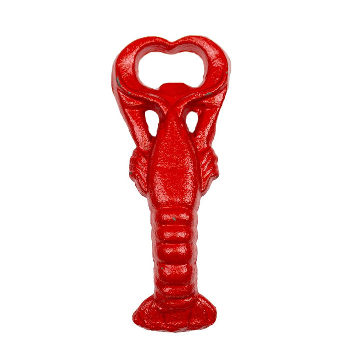 Crawfish Bottle Opener   Antique Red   2x5