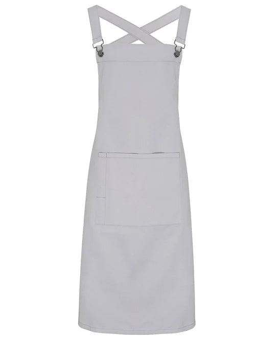 Cross back 'barista' bib apron PR129