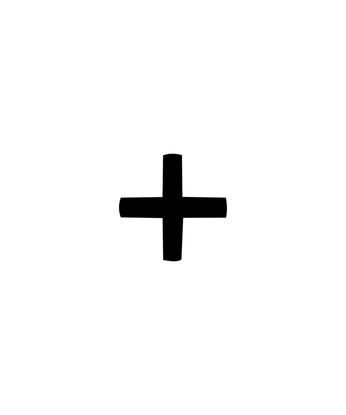 1 / Plus Sign