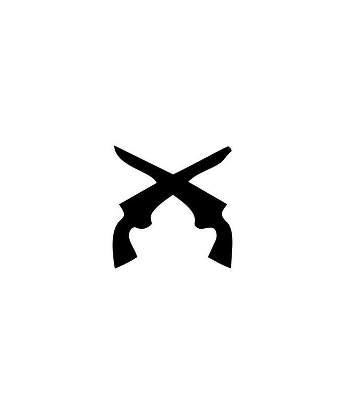 1 / Crossed Guns