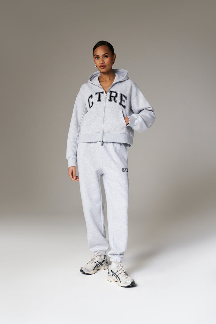 CTRE WIDE LEG JOGGERS - GREY MARL