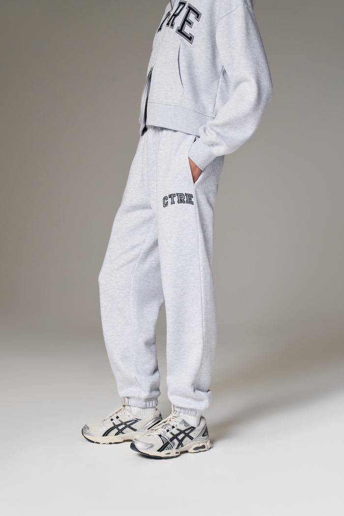 CTRE WIDE LEG JOGGERS - GREY MARL