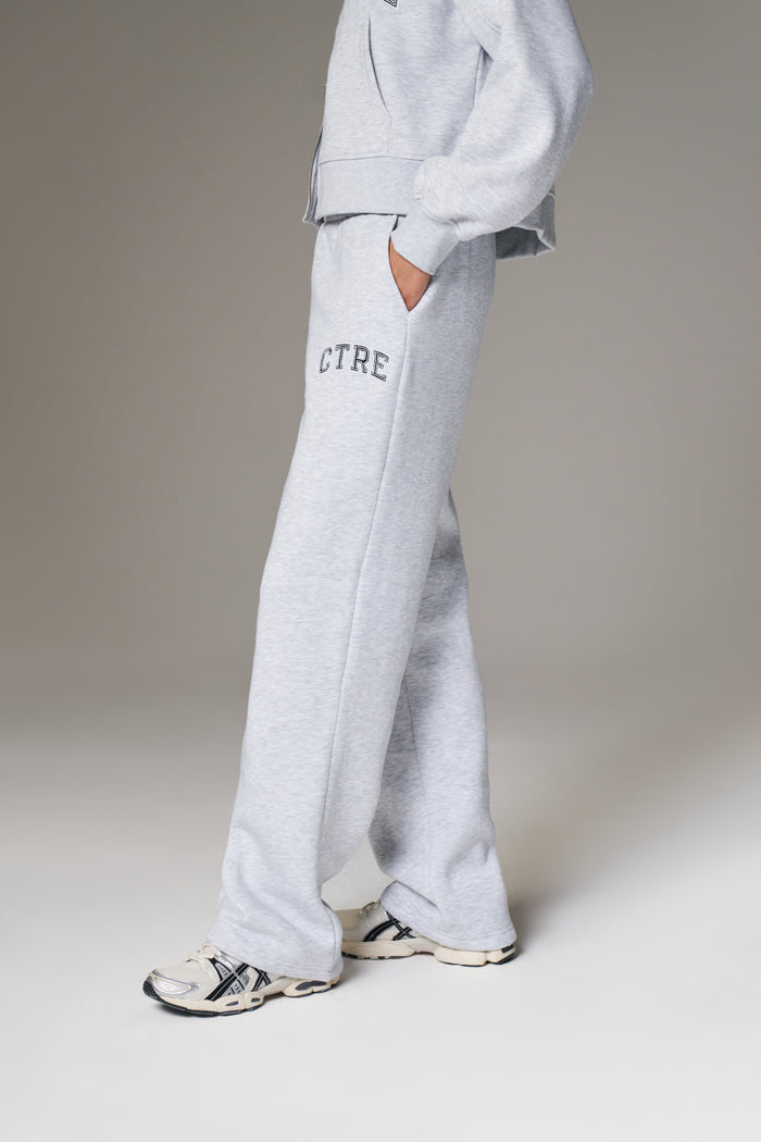 CTRE WIDE LEG JOGGERS - GREY MARL