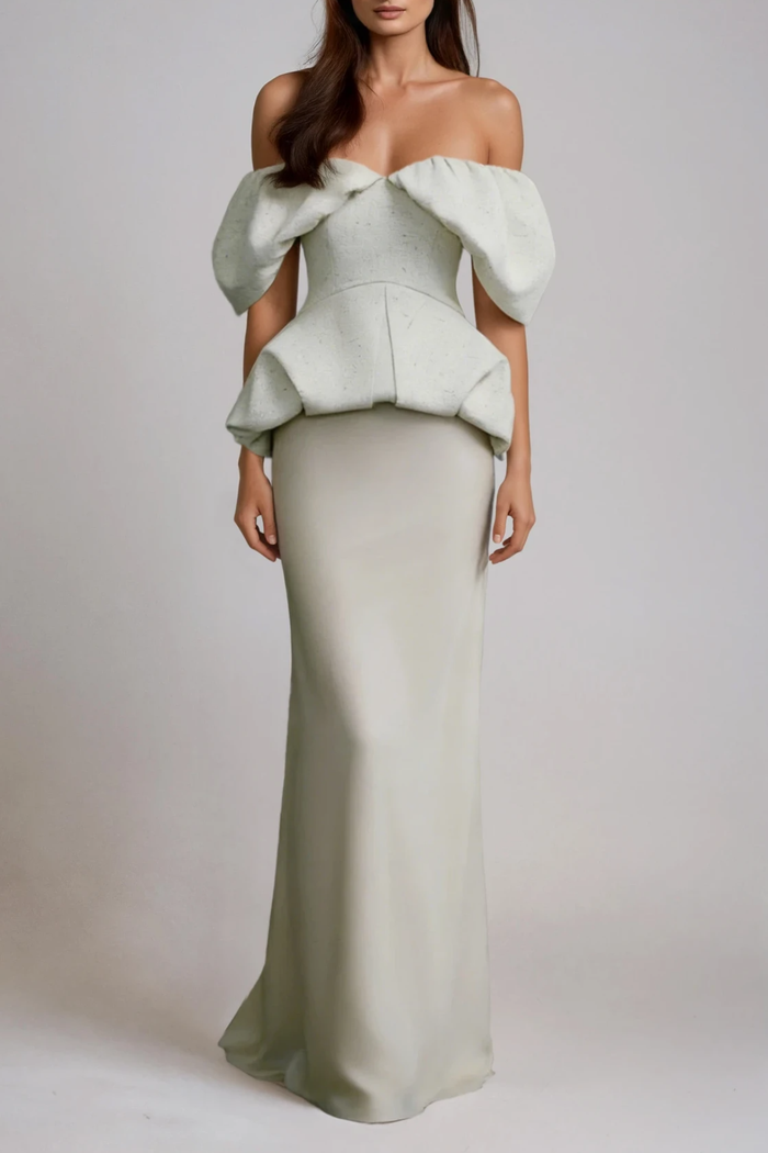 Darius Off Shoulder Skirt Set