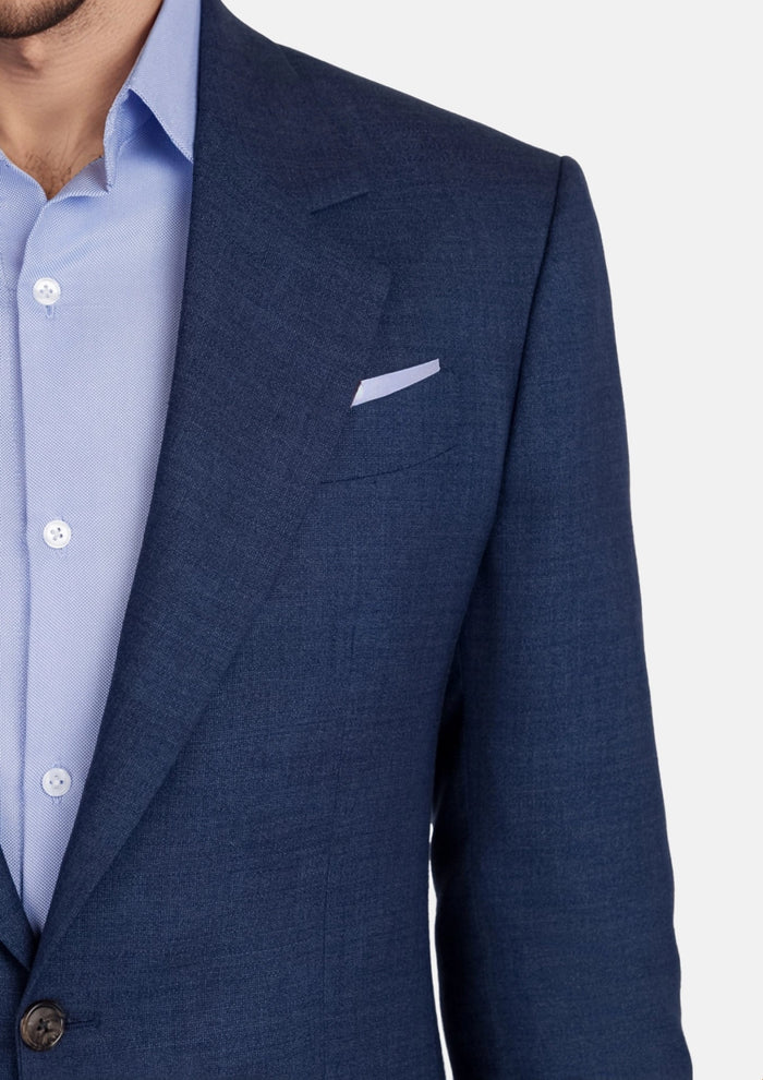 Delft Blue Bamboo Ellis Jacket - SARTORO