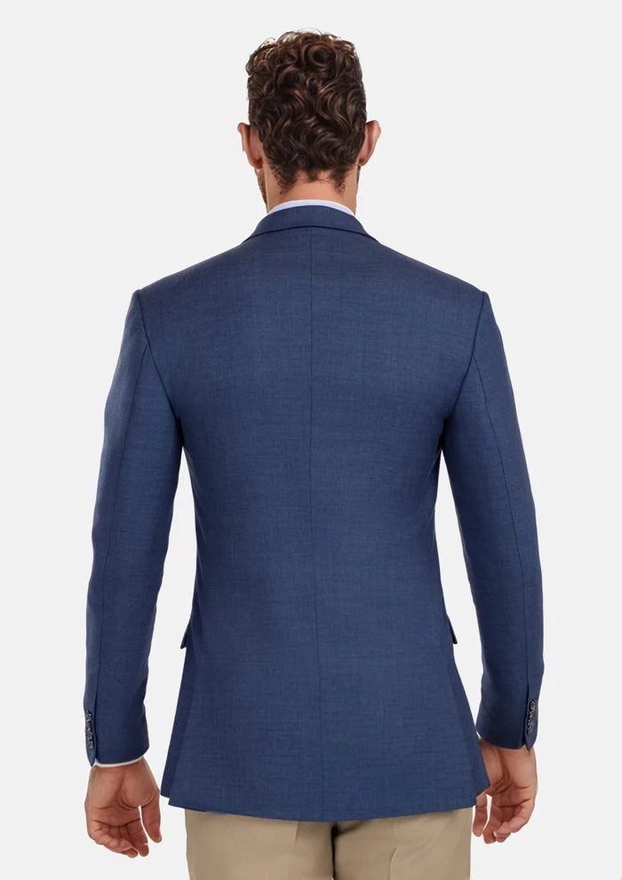 Delft Blue Bamboo Ellis Jacket - SARTORO