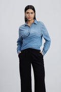 Derdriu Asymmetric Denim Shirt