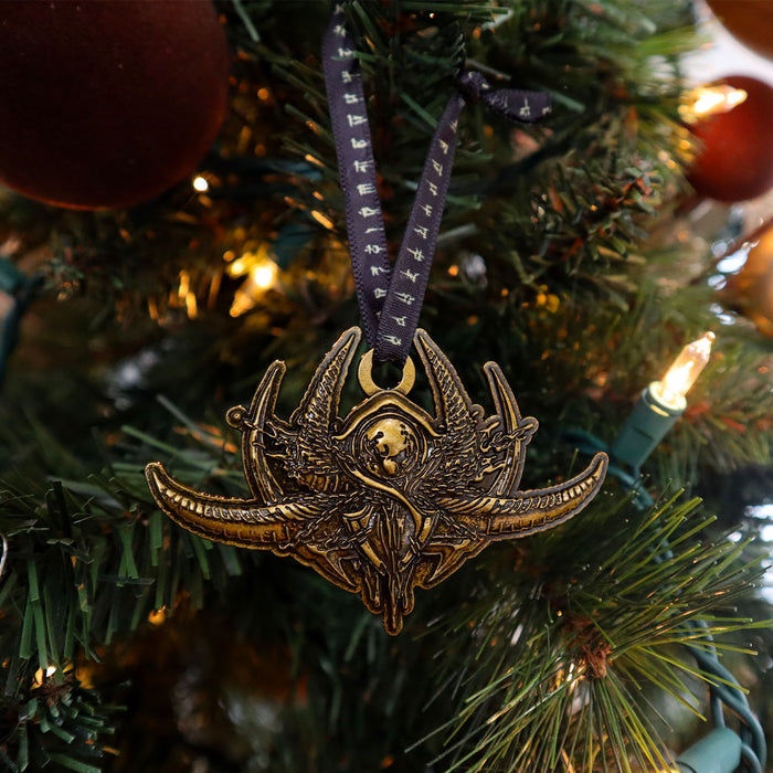 Diablo Horadrim Ornament - Front Stylized View on Tree