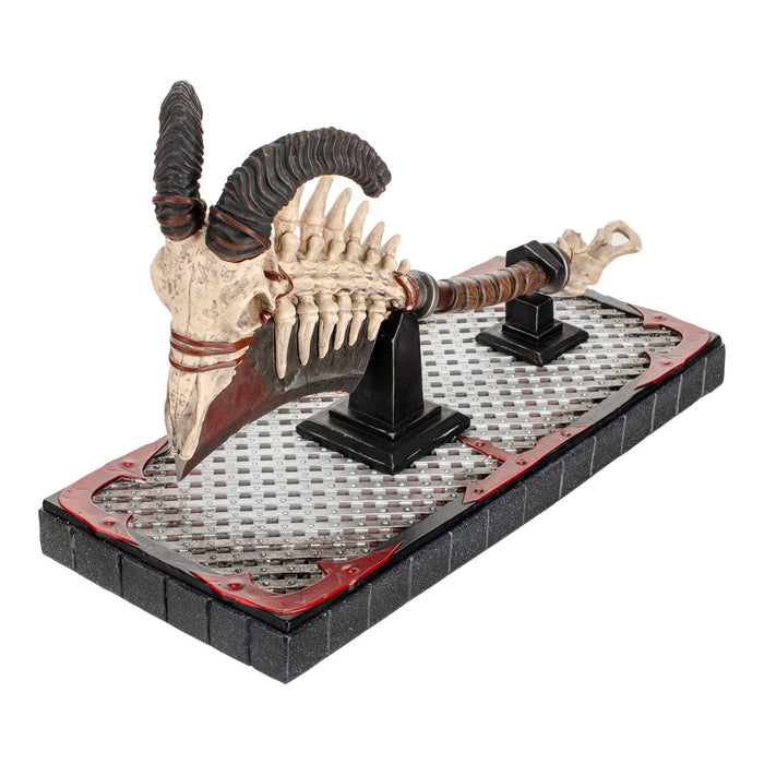 Diablo IV Butcher's Cleaver Replica - Front Angled View
