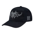 Diablo Mephisto Snapback Black Hat - Front Side View