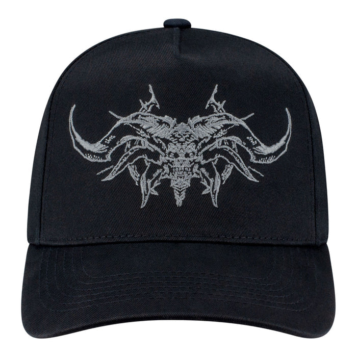 Diablo Mephisto Snapback Black Hat - Front View