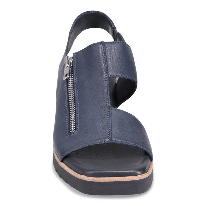 Django & Juliette KEMMA Platform Sandal in Navy
