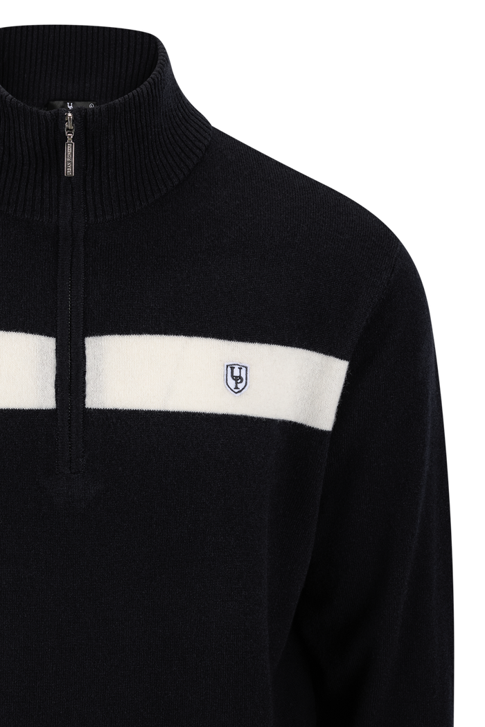 Urban Pioneers Male Dolomite Half-zip SWEATER DARK NAVY