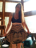Down the Ribbit Hole High Waist Flare Skirt