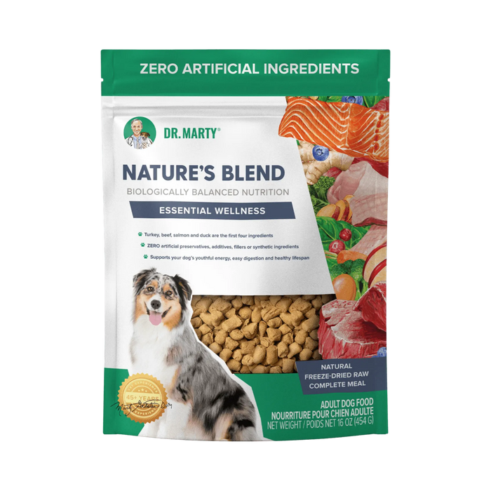 Dr. Marty's Nature's Blend Premium Beef & Venison Freeze Dried Dog Food