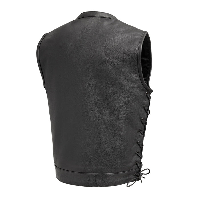 Eagle Leather Sniper vest single-panel patch-ready back