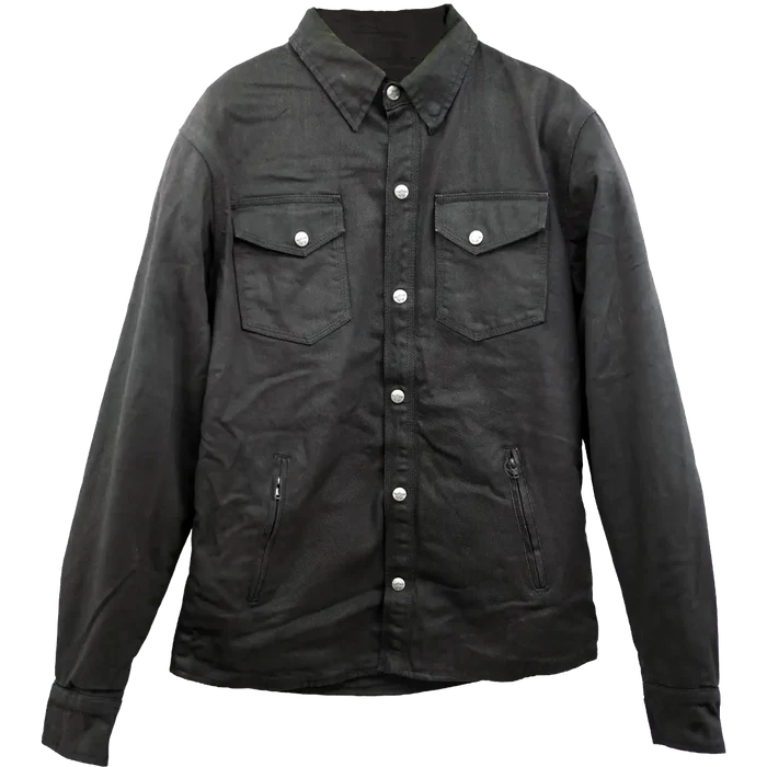 EAGLE LEATHER WAXED CANVAS KEVLAR SHIRT