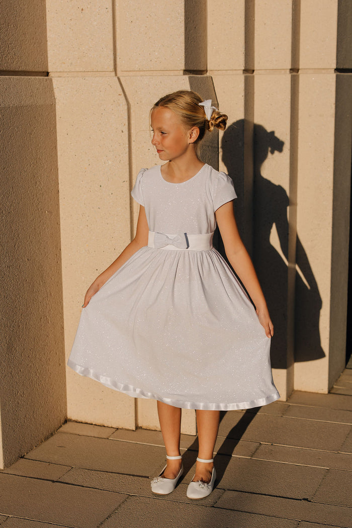 girl in white dress