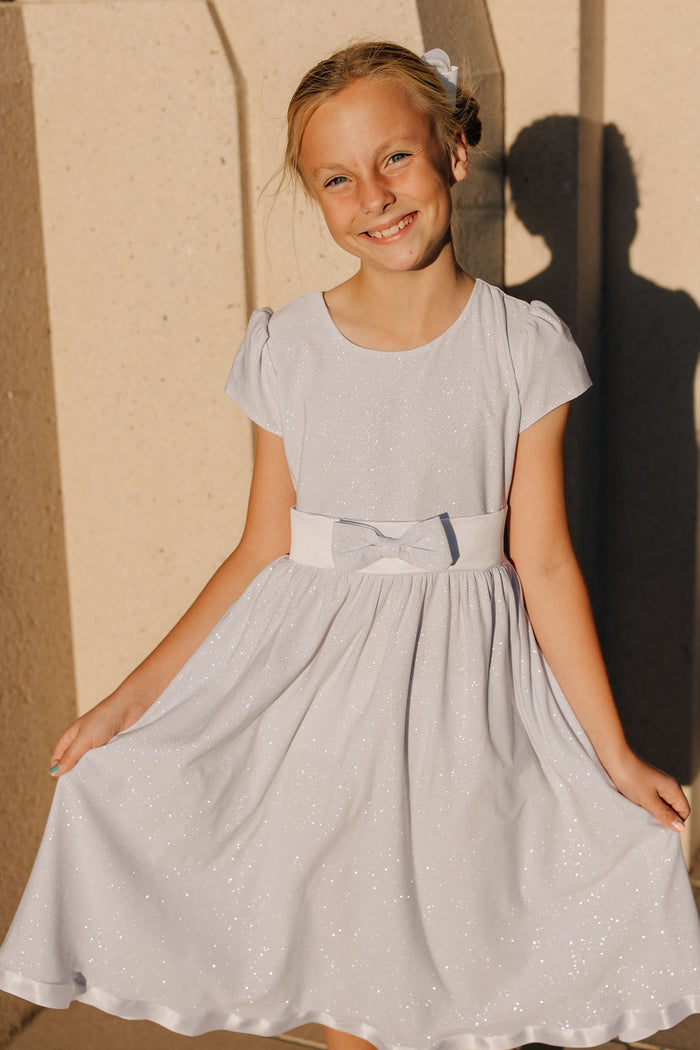 girl in white dress