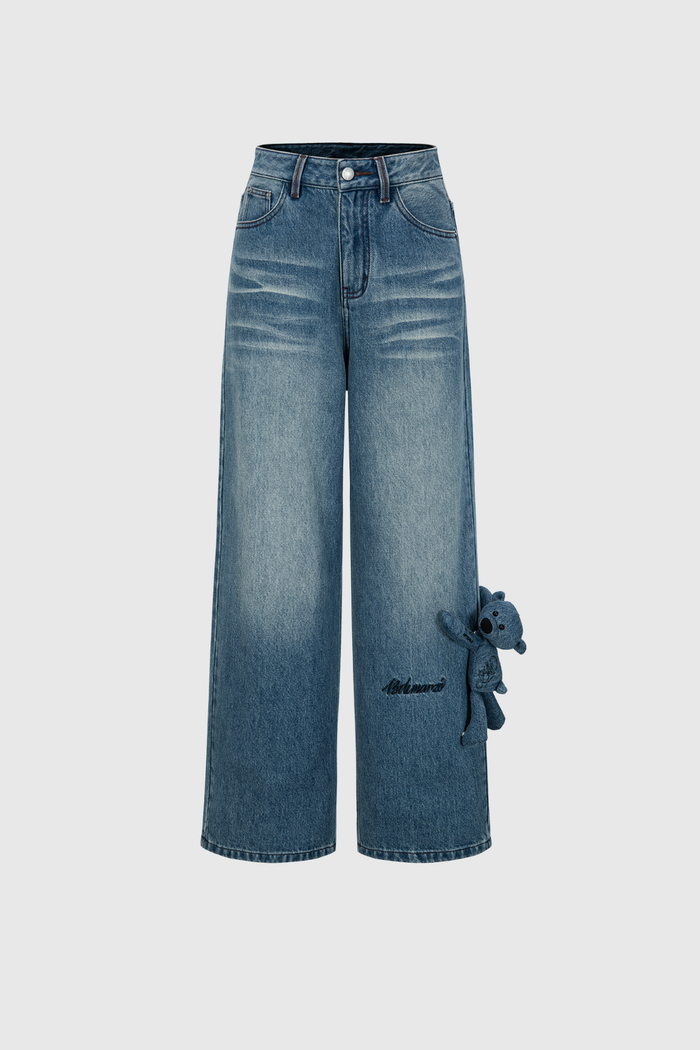 Elliot Bleached Deconstruction Jeans