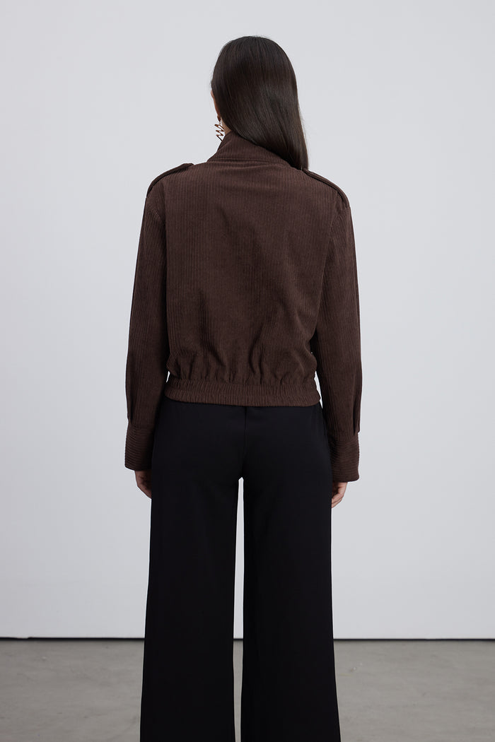 Emelie Corduroy Crop Jacket