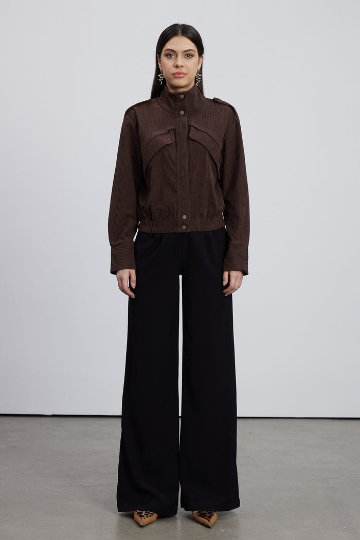 Emelie Corduroy Crop Jacket