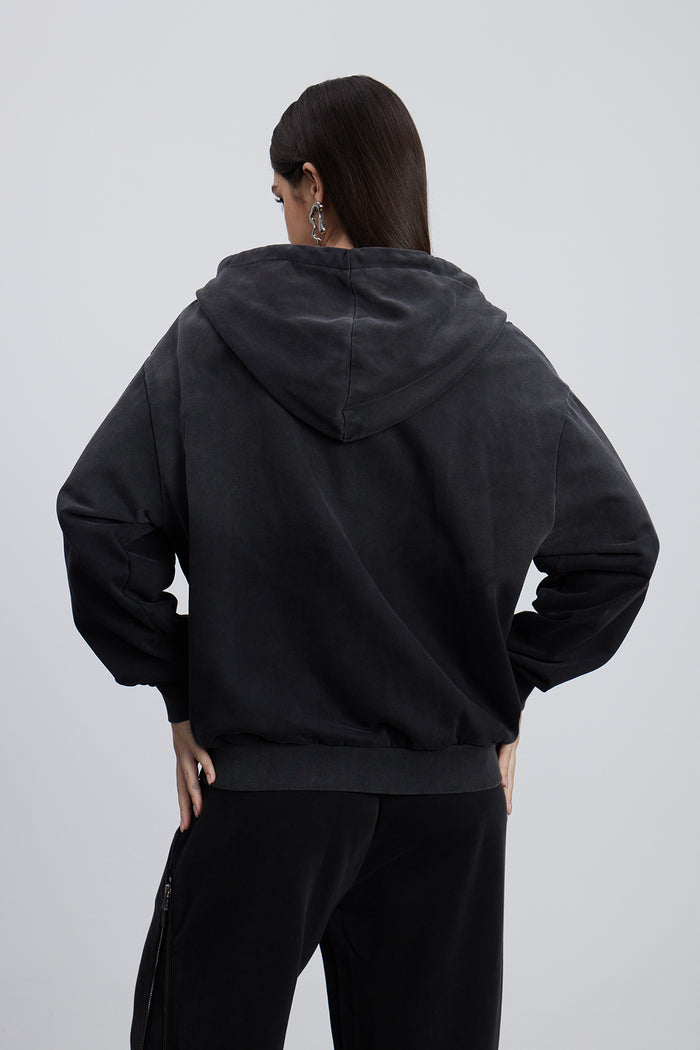 Emersyn Crystal Jacket In Black