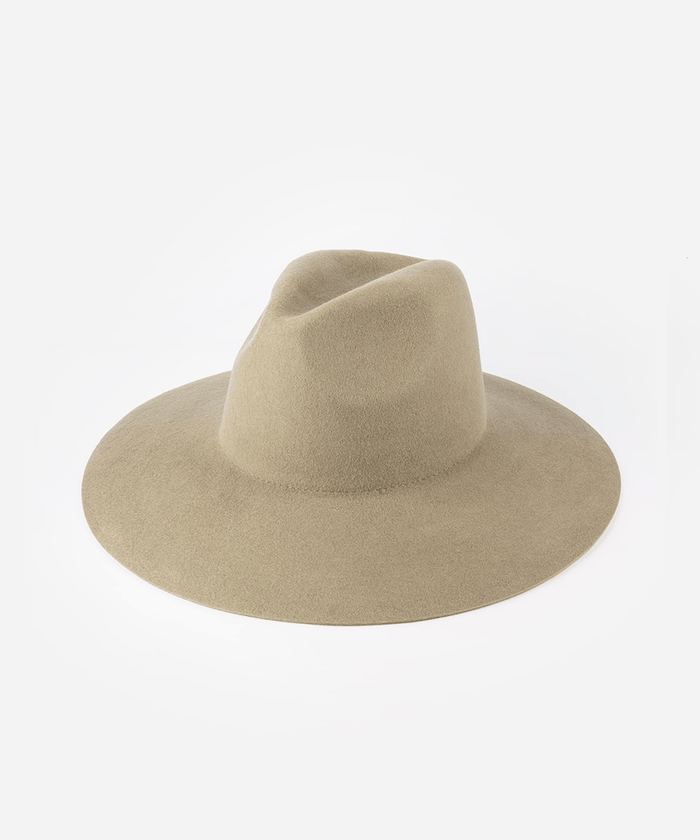 A wide brim hat on a plain background #color_sage
