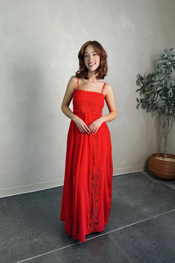 European Summer Maxi Dress